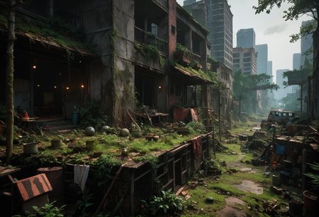 score_9,score_8_up,score_7_up,8k,,ruanyi0723,post-apocalypse,overgrown,moss,<lora:0723 post-apocalypse_v1_pony:1>
