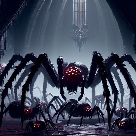 <lora:[XL]Bloodborne:1>Bloodborne spider