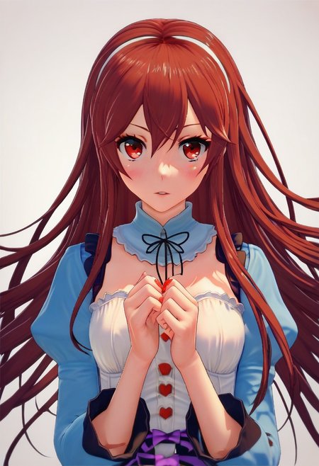 score_9, score_8_up, score_7_up, 1girl, A young woman, alice in wonderland style, ami_arakawa as the red queen