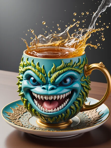 cute teacup