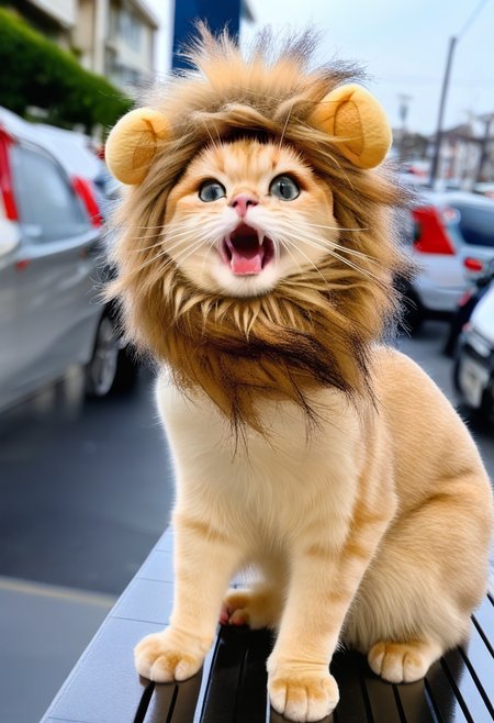 lionheadwearcat