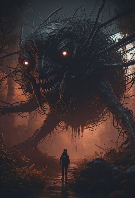 (horror Life form, roaring, body snatcher, multiple mouthed creature of darkness, and somehow there's an angelic face:1.4), (Life in an incubator, plants growing alongside human flesh, ants in hair, dirt bed), long-shot, far-off, very-person octane, 8k, 8mm depth of focus, (low perspective:1.6), high-end scattering colors. 8k, Cinematic Render, (Professional Face:1.1) Fantastical mood, Unreal engines inside a frame after with many dead  blood on them, With, photoshop in order for artstation, cinematic and Cinema, Dark kimura artstyle on render hyper-out characters on floors UHD lifelike, 4k hyperdetailed, octane cinema4k render and skin frame cyberpunk, hypermaximalist, directed by Reilerealistic 8k render photorealistic level quality perfect resolution, 8k texture, volumetric hazy dark fantasy digital composition art, cinema National Geo coherency, CGSociety   sharp focus ambient, post processing Wires glitchcore texture, intricate
<lora:MercuryXL:0.3> <lora:DrippingXL:0.3>