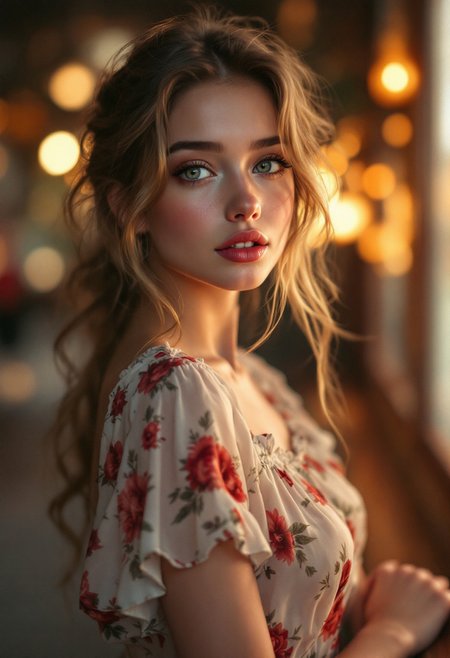 hyperrealistic digital painting by J. Scott Campbell and Thomas Saliot and Jeremiah Ketner and Lois van Baarle, lifelike anime, incredibly detailed, bokeh, ultra realistic, 8k, photoshoot, adorable Swiss teenager's body, blouse