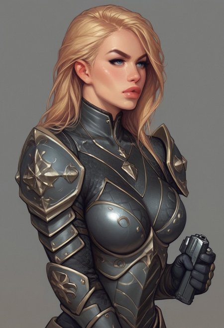 score_9, score_8_up, score_7_up, realistic skin texture, detailed anime, HD32k, sci-fi, 1girl, solo, bangs, on a battlefield in an alen city street, white and black armor, bodysuit, skin tight, holding, holding railgun, firing weapon
(((full-clothed armor))), ((long big pistol in hands, handgun in hands))
BREAK 
strange world background score_9, score_8_up, score_7_up, score_6_up, source_cartoon, rating_explicit, Expressiveh, (((((close up, portrait))))), dynamic pose