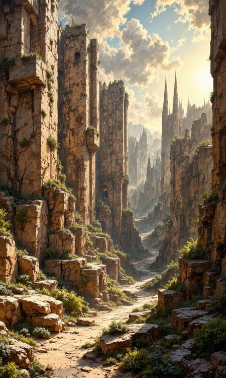 Futuristic desert oasis, self-sufficient eco-city, crystalline solar domes, water-harvesting wind sculptures, sandstone and recycled materials, verdant vertical gardens, subterranean cooling systems, holographic solar shields, bioluminescent night lighting, symbiotic desert flora integration, floating magnetic transportation pods, zero-waste circular economy, 8k resolution, photorealistic, intricate details, golden hour lighting, panoramic view <lora:aidmaFLUXPro1.1-FLUX-v0.3:0.7> <lora:Hand v2:0.5> <lora:Mezzotint_Artstyle_for_Flux_-_by_Ethanar:0.8> <lora:FluxMythV2:1.0> <lora:flux_dev:1>