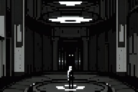 highly insanely detailed, masterpiece, top quality, best quality, highres, 4k, 8k, RAW photo, (very aesthetic, beautiful and aesthetic),  
tsutomu nihei,nihei_tsutomu,blame!,blame gakuen!,abara,TNstyle,sidonia_no_kishi,(mausoleum,space,spacecraft,giant room,lab,stairs,city ruins,tower,megastructure in background,tunnel,deep horizon),light particles,smoke,air conditioner,fence,concrete walls,metal walls,wire,tentacles,dark sky,black sky,drainpipe,lantern,gauna,gauna mech,clouds,star \(sky\),starry sky,ventilation fan,ventilation shaft,toha heavy industries,dome,buildings,open space,blm,empty, 
<lora:blameLora_v10:0.8>, 
(1girl:1.3), 
solo focus, 
casino,gambling,set in Gambling Den,poker table,poker chip,poker,casino card table,card,dice,chip,âââ