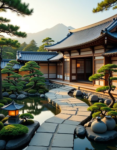 Japanese shogun residence