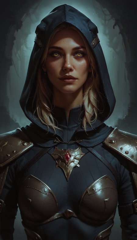 (score_9, score_8_up:1.1), score_7_up, rating_safe, 1girl, a gorgeous high elf mage, altmer, (alien yellow skin), (alien golden skin), tall and feminine, magical elf very large yellow eyes, long yellow golden hair, supermodel look with pronounced sharp cheekbones and narrow sharp long chin. (Wearing a fantasy mage sorceress robes with a hood), (battlemage outfit). Dynamic and playful pose, <lora:EdobESO_XL_v1.0:0.95>, high elf, skyrim altmer,  <lora:1dkXLP:0.25>, concept art, realistic,  dark night, low light, deep strong shadows, <lora:add-detail-xl:0.3> <lora:RELSM_v1:0.4>,  <lora:SDXLHighDetail_v5:0.3> Painstaking Attention To Details,  <lora:Model_2:0.25> Beuty,  <lora:Concept Art DarkSide Style LoRA_Pony XL v6:0.8>, dark theme