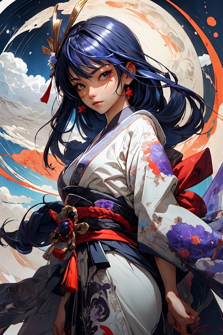 <lora:raidenShogunLora_raidenShogun:0.8> raiden shogun \(genshin impact\),
long purple hair, god, divine being, kimono, 
<lora:more_details:0.4>
 <lora:Cosmic anime-oil fusion v2:0.4> 
<lora:AnimeVibesV3:0.25> animevibes, 
<lora:3DMM_V11:0.5> 3DMM 
<lora:midjourney_20230624181825:0.4> midjourney ,
 <lora:LAS:0.25> colorful, clouds, 
<lora:msw_locon-t2:0.45>
 <lora:wuxia2:0.5> gu, shiny, shiny hair, shiny skin, shiny clothes