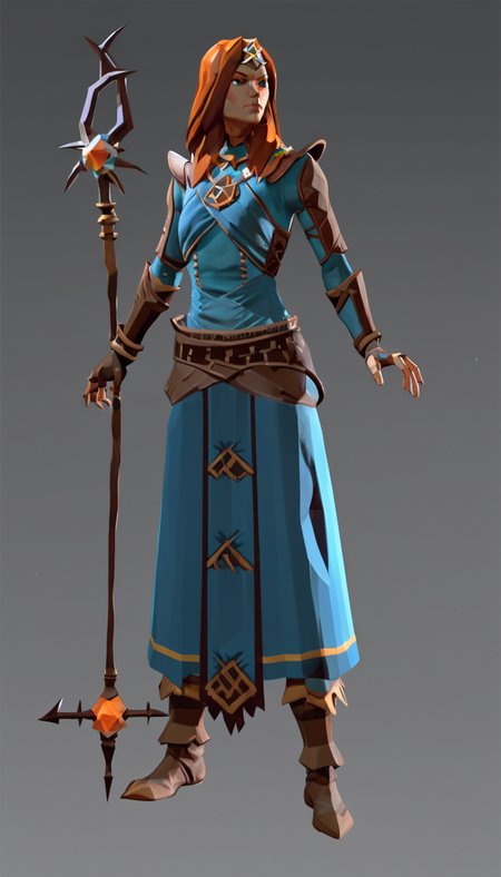 low-poly style Cinematic scene, hero view, d4s sorceress, action pose, detailed background, masterpiece, best quality, high quality, absurdres <lora:diablo_4_sorceress_v0.0.2:1> . low-poly game art, polygon mesh, jagged, blocky, wireframe edges, centered composition
