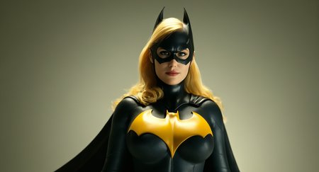 professional 3d model of (Cinematic Film stock footage style) in (arri alexa style) (Kodak film print style),
 <lora:Batgirl:1>
Batgirl a woman with blonde hair wearing nothing with big breasts exposed
 <lora:Hyperrealism-000003:1>, octane render, highly detailed, volumetric, dramatic lighting