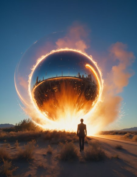 hyper realistic and highly detailed, by Larry Sultan,  (lensflare , futuristic-retro futurism but extremely beautiful:1.4), Surrealism, expressive, dramatic, organic lines and forms, dreamlike and mysterious, Surrealism, looking at viewer, (professional, finest details, maximized details, ultimate detail level, masterpiece, best quality:1.5), highly dynamic
<lora:xl_more_art-full_v1:0.5>