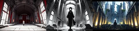 highly insanely detailed, masterpiece, top quality, best quality, highres, 4k, 8k, RAW photo, (very aesthetic, beautiful and aesthetic), 
__lazy-wildcards/subject/env-bg/nihei_tsutomu-blame-env/prompts__, 
<lora:ABARA:0.3>, 
(1girl:1.3), 
solo focus, 
__lazy-wildcards/dataset/background__,âââ