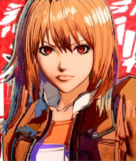 crosstoon style, cel shading, ((crosshatch)), portrait of an anime girl <lora:Garou:1>