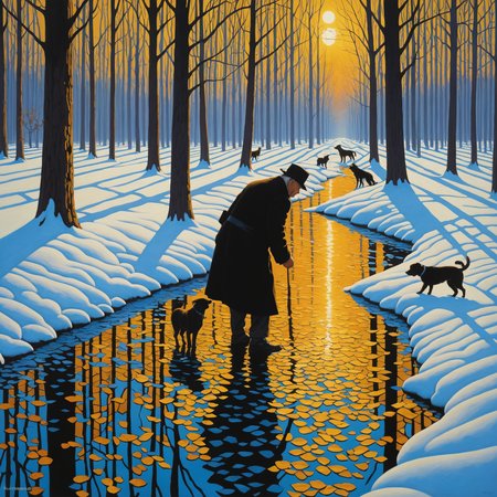 by Pentti Sammallahti and Victor Nizovtsev and Andrew Macara, painting,