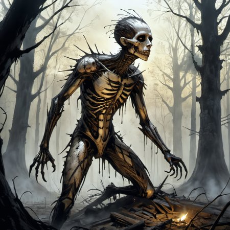 breathtaking "the victim",breathtaking illustration in the style of gris grimly and clive barker,sparks fear and imagination in the viewer,masterpiece,intricately detailed,awe inspiring,<lora:add-detail-xl:2>,, Ultra-HD-details, true to life,natural skin,high detailed body,very detailed scene,shadows,detailed background,highly detailed skin,accurate to life,living image,amazingly lifelike . award-winning, professional, highly detailed