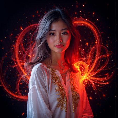 lytepainting,clear_ameri,white skin,  dynamic splashes, bright colors, high contrast, dark background,    a beautiful woman with long hair wearing a shirt with embroided gold kai design, light painting flow around her .fireflies and Light painting of heart shape in the background, lytepainting,clear_ameri,white skin,  dynamic splashes, bright colors, high contrast, dark background,    a beautiful woman with long hair wearing a shirt with embroided gold kai design, light painting flow around her .fireflies and Light painting of heart shape in the background, sfw, kai, kaleidoscope<lora:Flux\flux_realism_lora.safetensors:0.9500000000000002:0.9500000000000002> <lora:test\lytepainting.safetensors:0.7500000000000001:0.7500000000000001> <lora:dress\anego_ameri.safetensors:0.6500000000000001:0.6500000000000001> <lora:test\kai.safetensors:0.7500000000000001:0.7500000000000001>