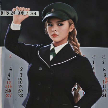 1970s Korean school girl