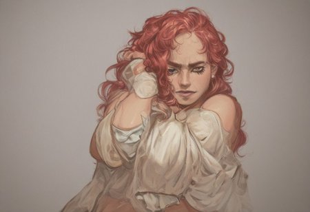 <lora:KrekkovLycoXLV2:1> BREAK score_9, score_8_up, score_7_up, score_6_up
 red hair, long hair,