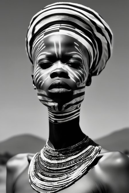 <lora:Zanele Muholi Style:1>Zanele Muholi Style - photo