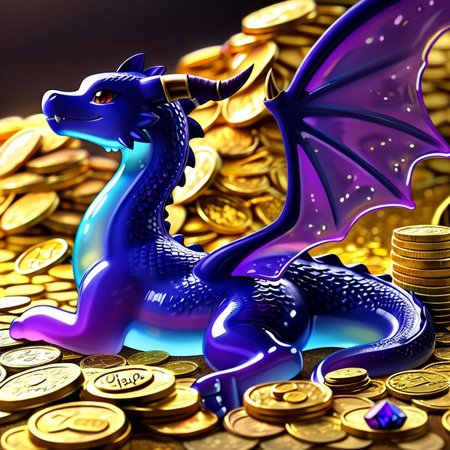 1dragon, highly detailed deep purple dragon, deep purple dragon made out of slime, scaly deep purple slime dragon, slime dragon with red eyes, deep purple slime dragon laying in its hoard, blue slime dragon with wings, dragon wings, detailed claws, detailed feet, detailed tail,
multi-colored gems made out of slime, in a room of treasure made out of slime, gold coins and bars made out of slime, piles of coins, piles of gold slime coins, piles of gold slime, tiny gold slime coins, no large coins, no medium coins, only tiny coins,
treasure-room, treasure, gemstone, coins, gold bars, gold pile, 
everything made of slime, No simple background,
((translucent slime)), ((transparent slime)), (bioluminescent slime), sl1m3, slime, ais-blmn, watce, je11y, thickwater, great lighting, ral-lava, even lighting, no bright spots, saturated colors,