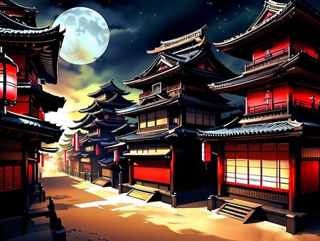 <lora:CulturePunkAI_3:.9> SamuraiPunkAI   city  Highly detailed, amazing, Impressive lighting, vibrant colors, Ultra Realistic, High quality, Highly detailed, trending on artstation, intricate detailed background