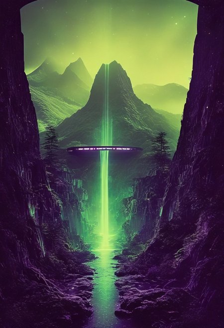 ()Hyoer Realistic:2.0)Polaroid picture 
an image of 
A futuristic, neon-lit (Appalachian mountain range, transformed into a utopian resort.:1.28) Towering skyscrapers and sleek, curved architecture blend seamlessly with the natural landscape. Holographic waterfalls cascade down the sides of mountains, while levitating walkways connect the peaks. The air is clean and fresh, filled with the sweet scent of blooming flora. In the distance, a massive, glowing portal pulses with energy, connecting the resort to other dimensions. The atmosphere is one of serenity and wonder, as people from all walks of life come to marvel at this technological marvel.