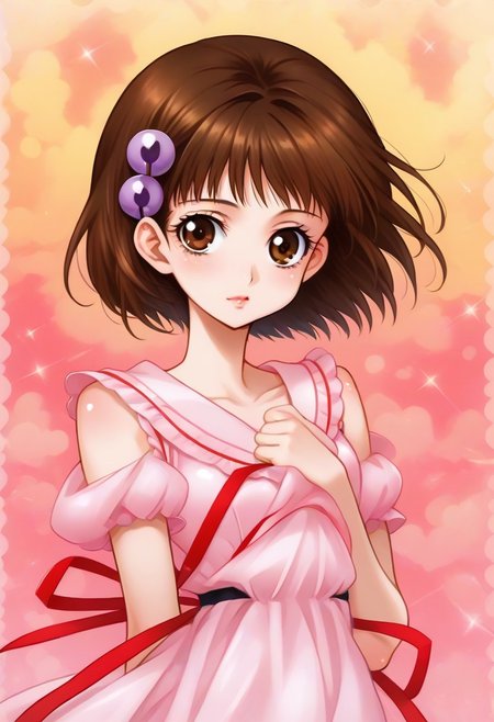 detailed background, shiny skin, pose, <lora:reala.il:1>, reala, brown hair, brown eyes,