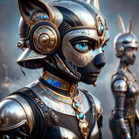 (upper body shot), (egyptian egyptpunkai god Osiris in an intricate black spacesuit with a ((transparent helmet)) that covers face partially, blue cat eyes,
 perfect, intricate, :1.1), wearing a super sexy leather ranger outfit, by ZdzisBaw BeksiDski's and H.R. Giger and Stefan Martiniere and Tomer Hanuka, hyper detailed, award winning on artstation.com,(intricate details, masterpiece, best quality:1.4), looking at viewer, dynamic pose, wide angle view, dense fog, Different shades of oxblood red and Rainbowiridal palette eyes and lemon yellow, embellished with gold decoration, fractal art, in the style of nicola samori, Intense gaze, Bright ,Model, expression, RaygunGothicStyleAI, Genetically modified...