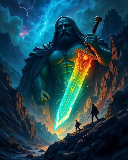 Dark Hero Association: Vamtheus, The Colossal RuneBlade