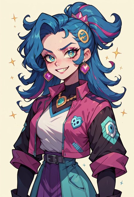 score_9,score_8_up,score_7_up,score_6_up, 1girl, Monster Prom, Polly Geist