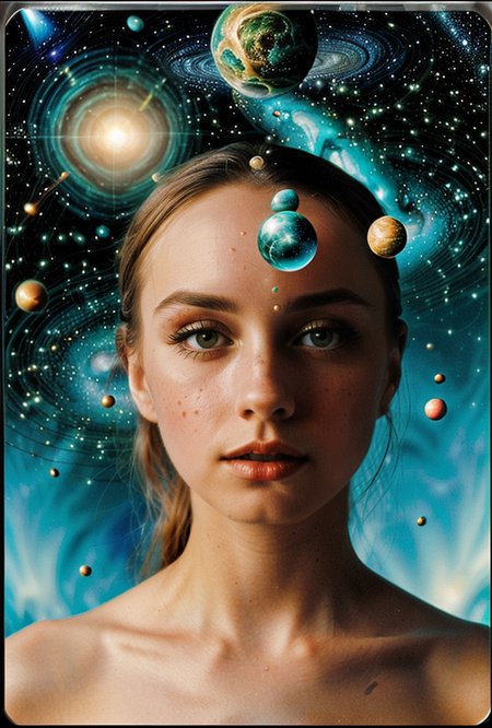 ((Close up [Slovak | Brazilian | Estonian] 33 yo showgirl woman in Las Vegas  showgirl costume))((standing atop mystical diamond and gold embedded marble (Surreal Photography Awards #1 most crazy photorealistic photo) ((Perfect concept implementation))(invented photo  surreal style) award winning photo of a ((universe aether and cells)) ((phantasy imagination))BREAK (phi golden ratio photo composition)(pleasantly saturated very detailed rich mid-level contrast)(stunning breathtaking)BREAK,  in the prototype style of [Salvador Dali] [post-processing: oversharpen, expert dodge and burn, ISO 400 color film noise, corner darken vignette <lora:skinny_new_skin:0.3>  detailed skin, minor skin blemish <lora:LCM15_lora:0.8> <lora:epiC35mm:0.1> epiC35mm <lora:md:0.3> <lora:cyber_tech:0.2> cyber_tech