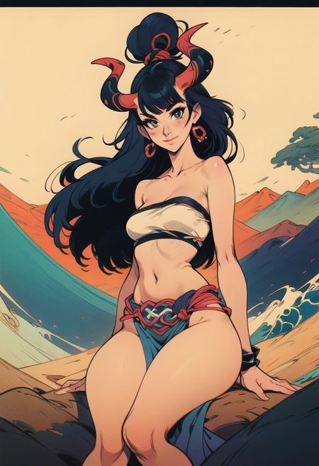 Neo Traditional Japanese art style