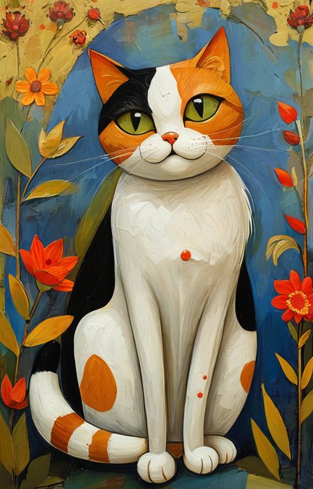 masterpiece,best quality,<lora:tbh146-sdxl:0.7>,portrait of a lazy cat