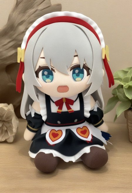 1girl,sincos, ningen mame, toosaka asagi,solo,medium breasts,20yo,maid,maid headdress,
character doll, chibi, sitting, full body, <lora:characterdoll_XL_v1:0.9>
from above, wide shot, looking to the side, silver hair, white eyes,troubled eyebrows, mountain, open mouth, french hair,,
best quality, very aesthetic, absurdres