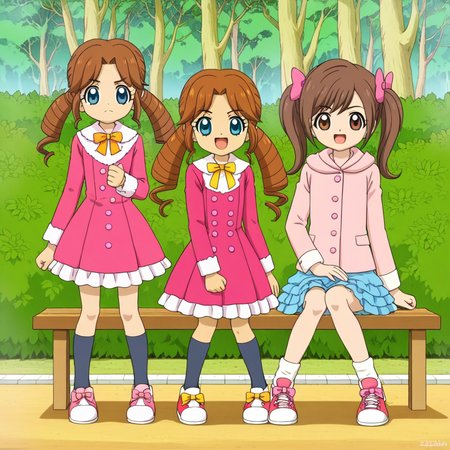 Akane Saionji and Kokoro yotsuba: Cocotama