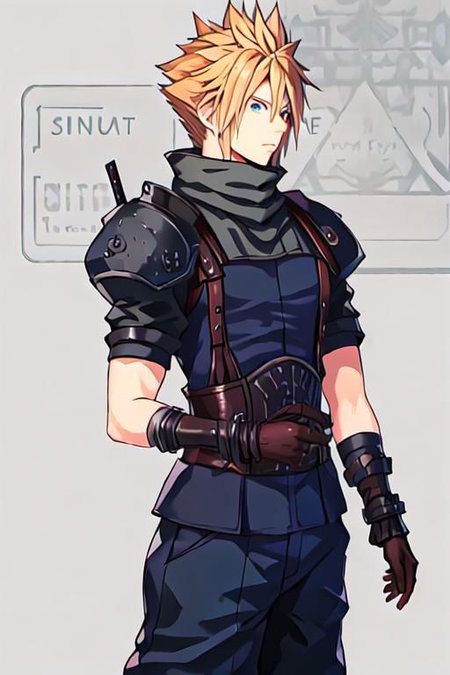 cloud strife, shinra_infantry_uniform