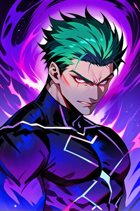 futuristic style ethereal fantasy concept art of <lora:Dark_Aura_XL_-_Filled_with_miasma:0.4>, one male man, short hair, angry face, looking at the viewer, torn shades, dark aura, desire to kill, broad shoulders, muscle definition <lora:art-v5:0.5> <lora:incase-ilff-v3-4:0.7> <lora:zavy-flrscnc-sdxl:1>  <lora:SDXLHighDetail_v5:0.4> . magnificent, celestial, ethereal, painterly, epic, majestic, magical, fantasy art, cover art, dreamy . sleek, modern, ultramodern, high tech, detailed