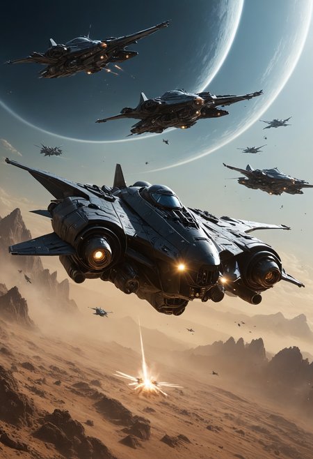 batman : Fearless warriors who pilot advanced spacecraft armed with quantum weaponry. They engage in aerial dogfights and orbital strikes, providing crucial air support to ground forces during epic conflicts. Quantum leader, march of the quantum empire, quantum empire, quantum soldiers, quantum super energy, powerful quantum army, epic war experience, cinematic experience, 8k, fantasy art, RPG style, full body  <lora:add-detail-xl:1>  <lora:great_lighting:1> <lora:JuggerCineXL2:0.8> Movie Still, Film Still, Cinematic, Cinematic Shot, Cinematic Lighting