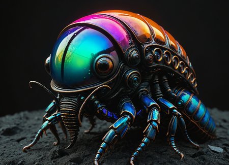 Ombre color scheme of neon blue, neon pink, neon yellow, neon green, neon orange, cinematic photo cinematic photo big eyed alien, Tentacle  cicada  dark gray and bronze, online sculpture, naoto hattori, jeremy lipking, dark sky-blue and orange neon glitch, subsurface scattering, Photorealistic, Hyperrealistic, analog style, realistic, film photography, soft lighting, heavy shadow, 35mm photograph, film, professional, 4k, highly detailed  <lora:GigerRainbowXL:0.49> g1h3r, <lora:linquivera:0.38> linquivera, liiv1 <lora:Melting_world:0.36> <lora:envyStarlight_v10:0.8> <lora:fx-monsters-XL:0.36>,, subsurface scattering, Photorealistic, Hyperrealistic, analog style, realistic, film photography, soft lighting, heavy shadow, 35mm photograph, film, professional, 4k, highly detailed