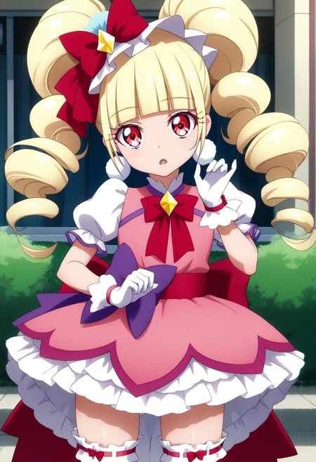 score_9, score_8_up, score_7_up, source_anime, (nsfw1.0), BREAK, 
1girl, skinny body, short stature, curemacherie, twintails, 
pom pom earrings, pink ribbon, white gloves, frilled thighhighs, puffy sleeves, layered dress, porch, wrist bow, jewelry, white panty
shiny skin, 
expressionless, small open mouth, 
any pose, s-shaped pose, looking at viewer, 
angle:random, 
background:random,