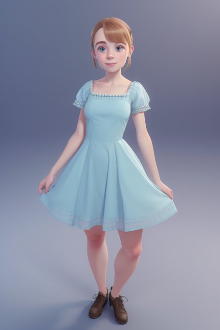 <lora:SteveJamesStyle:0.8> 1girl wearing a dress, stevejamesstyle, 3D, made in blender
