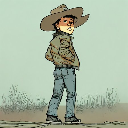 Carl Grimes -  The Walking Dead - Comic