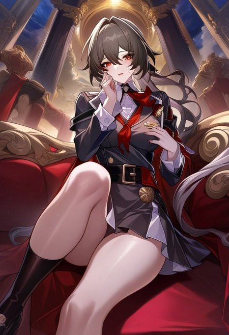 masterpiece, best quality, HONKAI STAR RAILWAY CHARACTER, 
1girl, extreamly detailed, beautiful detailed face, complex detailed background, BREAK, 
school unifrom
