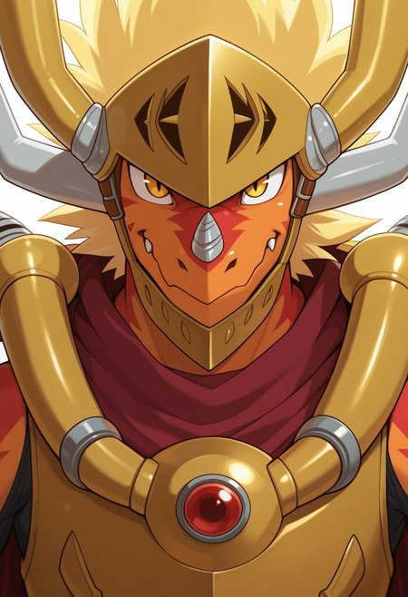 masterpiece, best quality, amazing quality, solo, 1boy, DBDragon, armor, cape, helmet, close-up