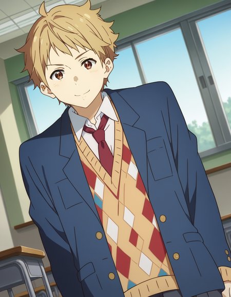 Akihito "Akkey, Akkun, Meganest" Kanbara (神原 秋人) - Beyond the Boundary (Kyoukai no Kanata) (境界の彼方) - COMMISSION