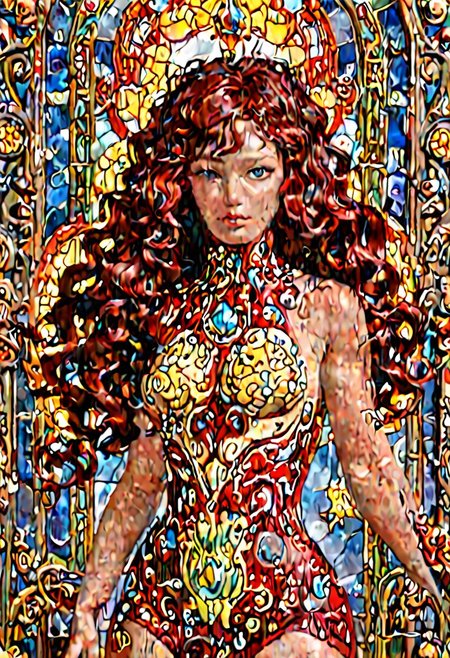 Gamya from Nepal, long (waist-length:1.2) curly [burgundy:.4] hair, portrait of hybrid between spongebob and godzilla made with porcelain by Jeff Easley and Peter Elson + beautiful eyes, beautiful face + symmetry face + border and embellishments inspiried by alphonse mucha, fractals in the background, galaxy + baroque, gothic, surreal + highly detailed, intricate complexity, epic composition, magical atmosphere + masterpiece, award winning + trending on artstation, biopunk laboratory, genetic experiments, bio-hacking research, bio-engineered organisms <lora:happy_dora_notrigger_v42:1>