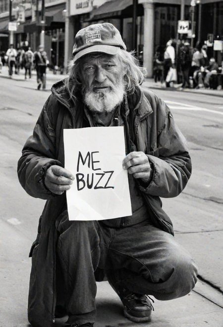 Beggars Board. 