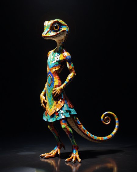 score_9, score_8_up, score_7_up, intricate details, rating_safe,
 <lora:MosaicStyle:1>,
1boy(Mosaic, made from colored stone pieces, 
anthro furry, gecko, 
full body, looking at the viewer, solo, smiling), black background, 
<lora:ral-chrosc-clr:0.3>, ral-chrosc-clr,
<lora:xl_more_art-full_v1:0.3>,
<lora:add-detail-xl:0.3>
