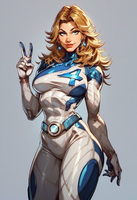 score_9, score_8_up, score_7_up, , score_6_up ,
su3stormrivals, bodysuit, large breasts, posing, v, smile, simple background,belt, full body
<lora:sueStormRivalsPonyV2:1> <lora:Expressive_H:0.6>  <lora:incase-ilff-v3-4:0.6> <lora:g0th1c2XLP:0.35>